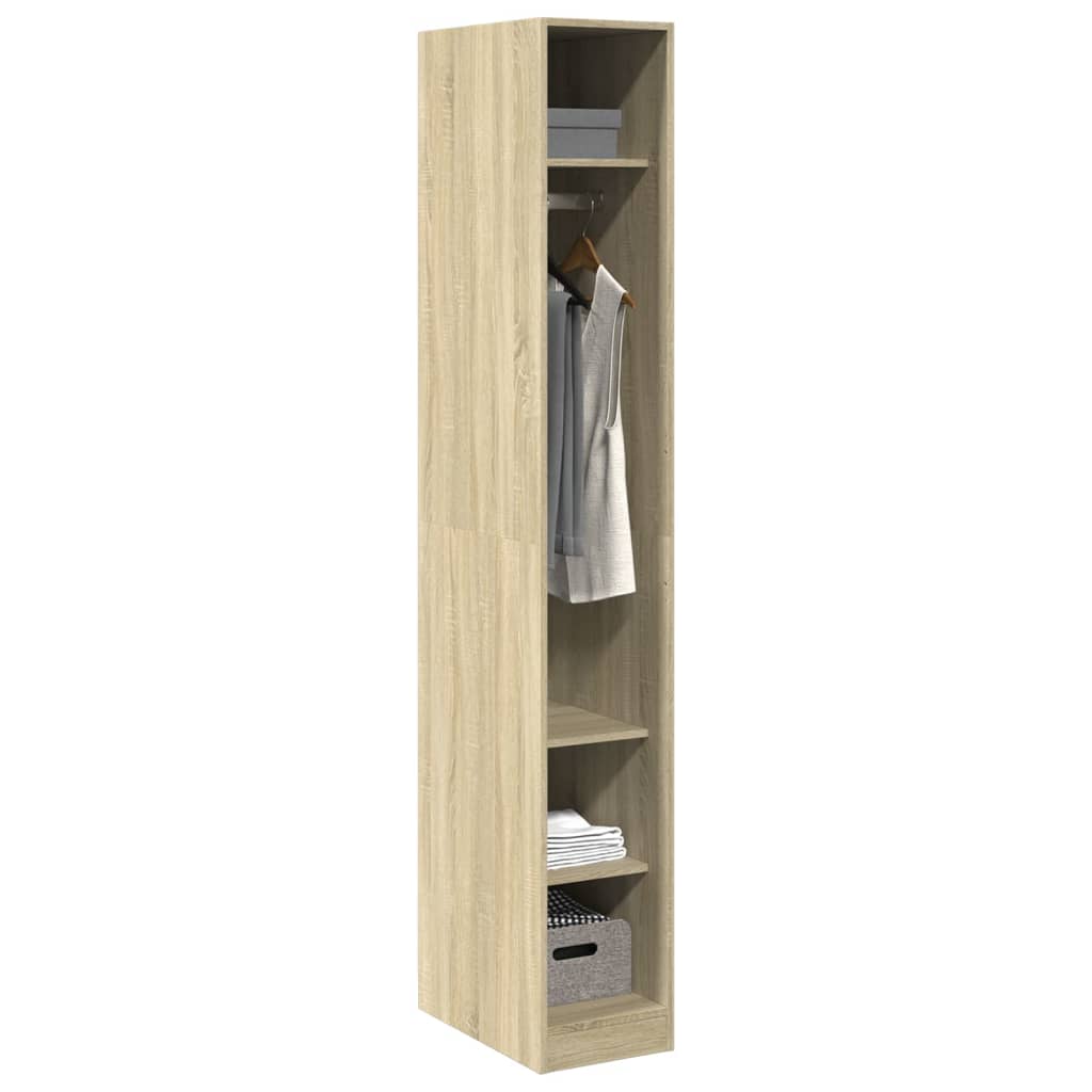 Wardrobe Sonoma oak 30x50x200 cm wood material