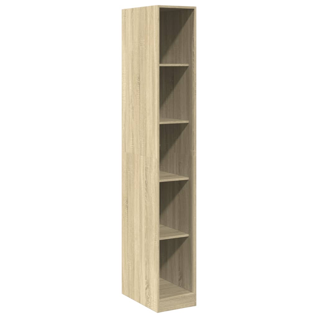 Wardrobe Sonoma oak 30x50x200 cm wood material