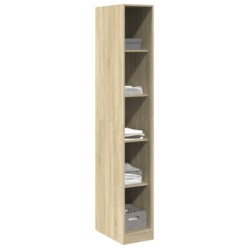 Wardrobe Sonoma oak 30x50x200 cm wood material