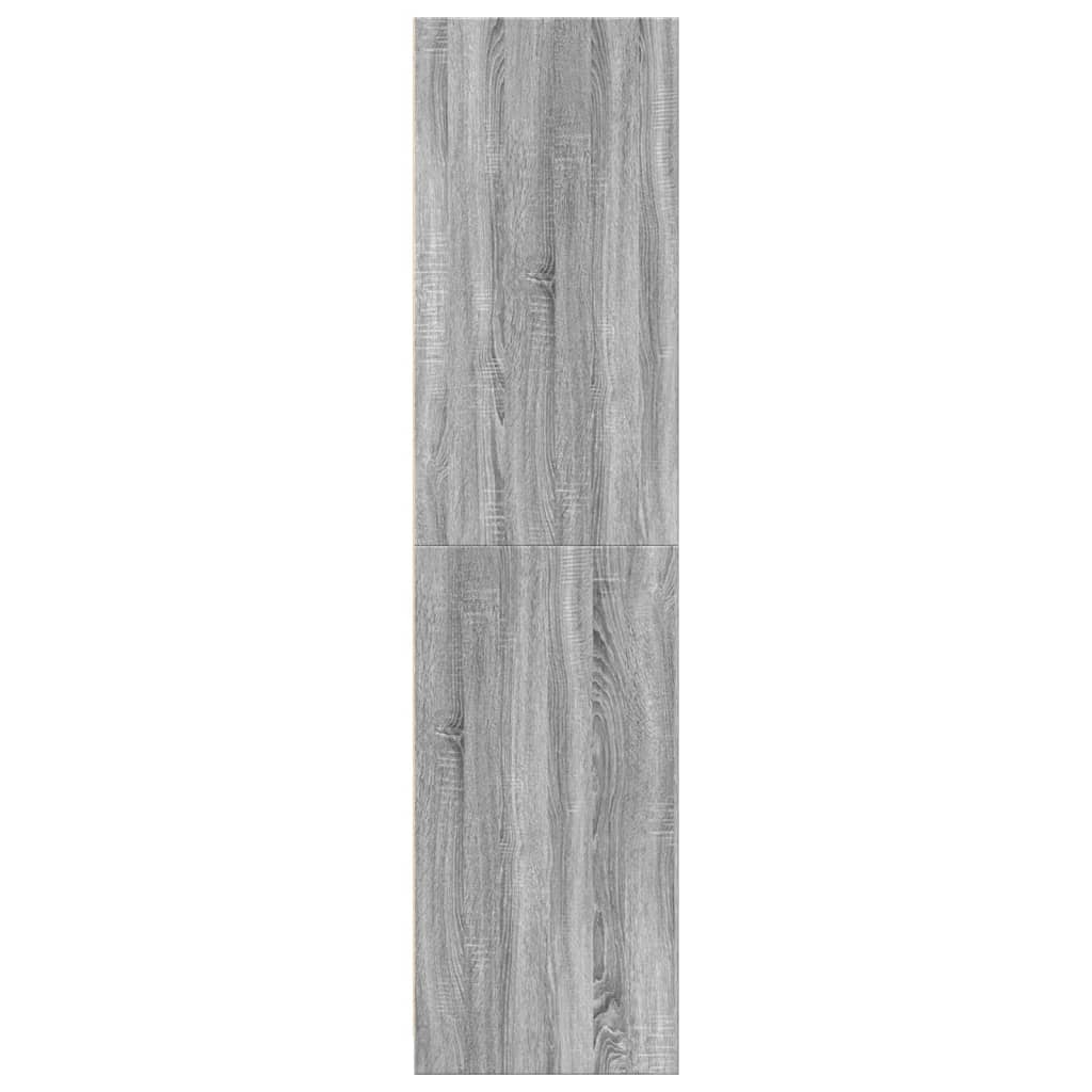 Wardrobe Grey Sonoma 30x50x200 cm wood material