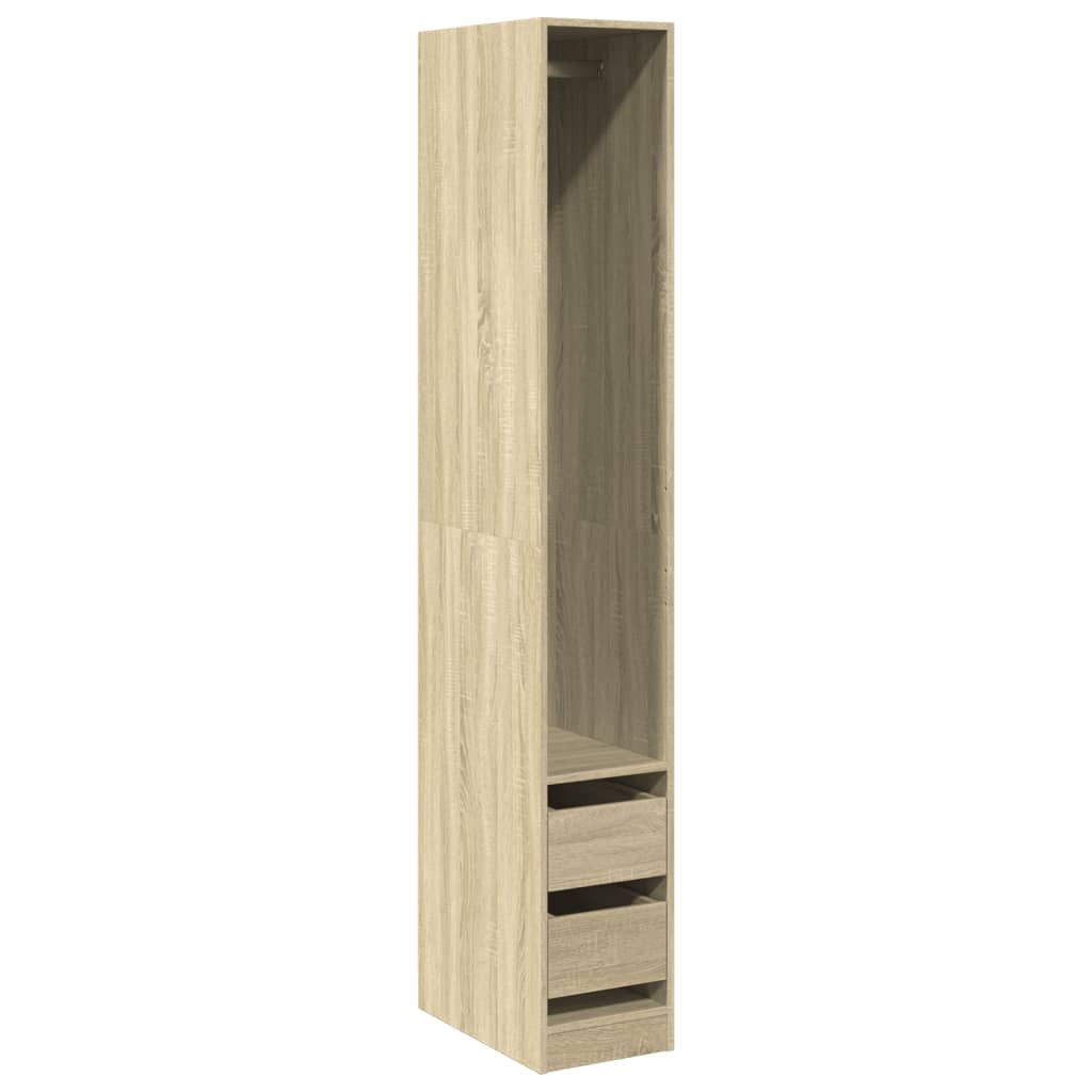 Armoire en chêne Sonoma 30x50x200 cm matériau bois