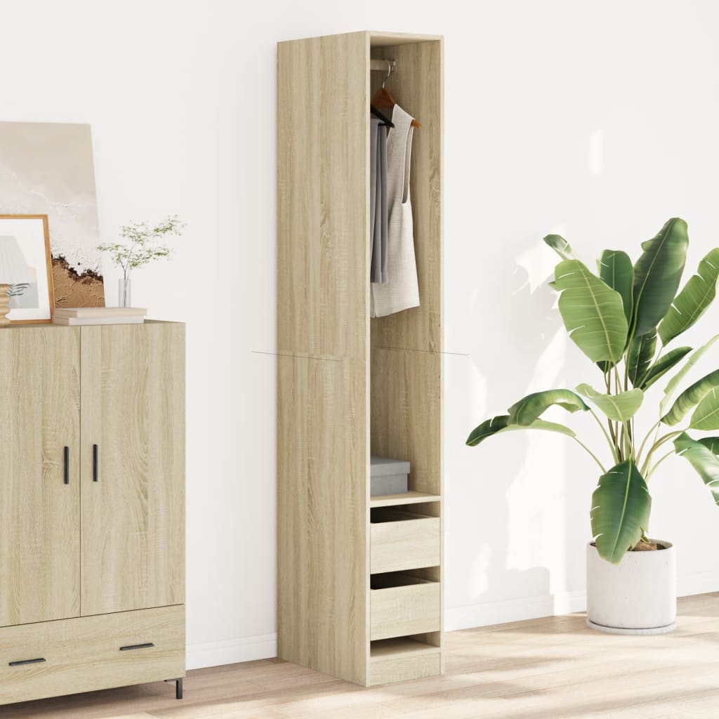 Armoire en chêne Sonoma 30x50x200 cm matériau bois