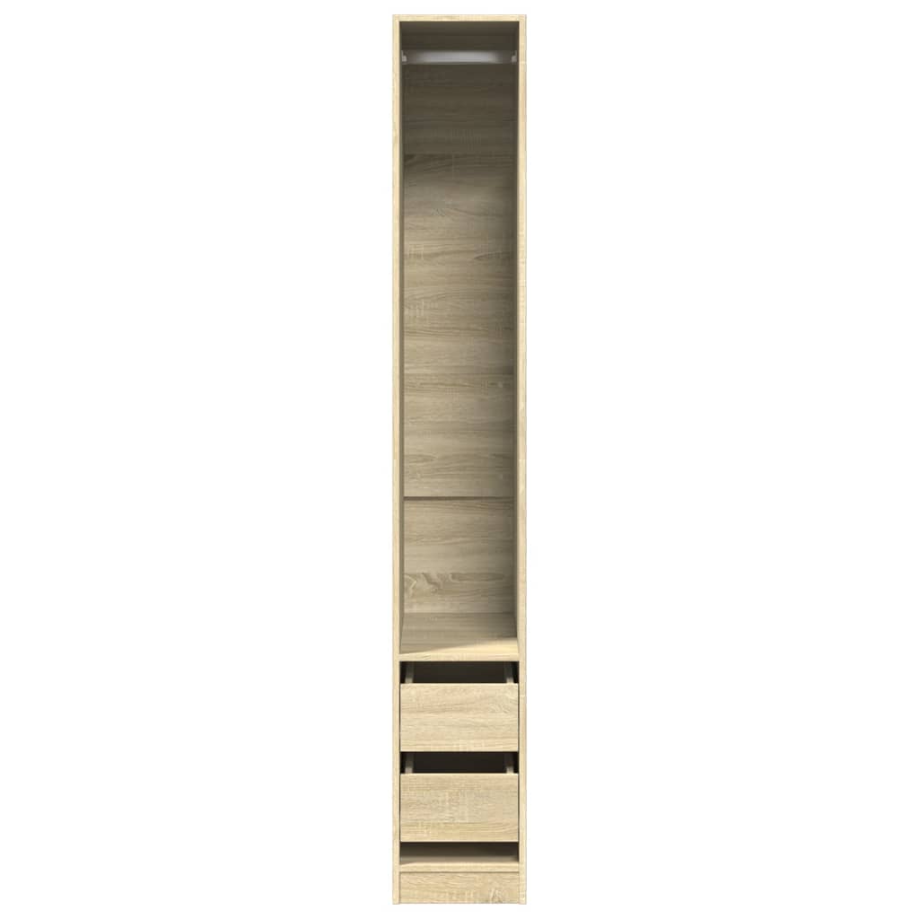 Armoire en chêne Sonoma 30x50x200 cm matériau bois