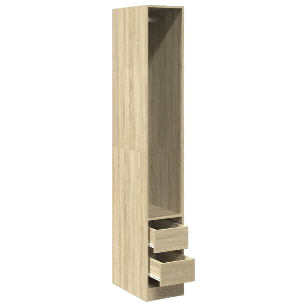 Armoire en chêne Sonoma 30x50x200 cm matériau bois
