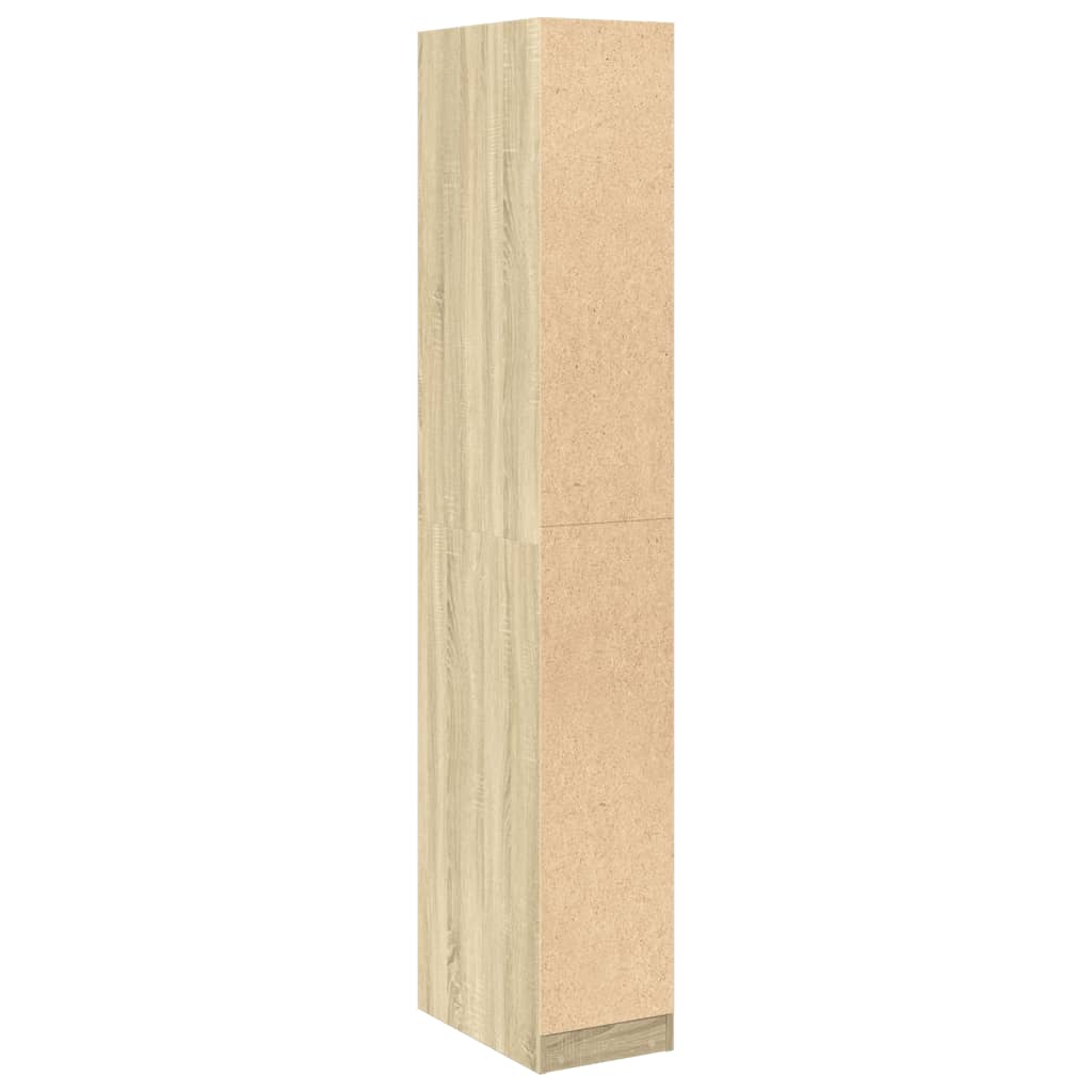 Armoire en chêne Sonoma 30x50x200 cm matériau bois