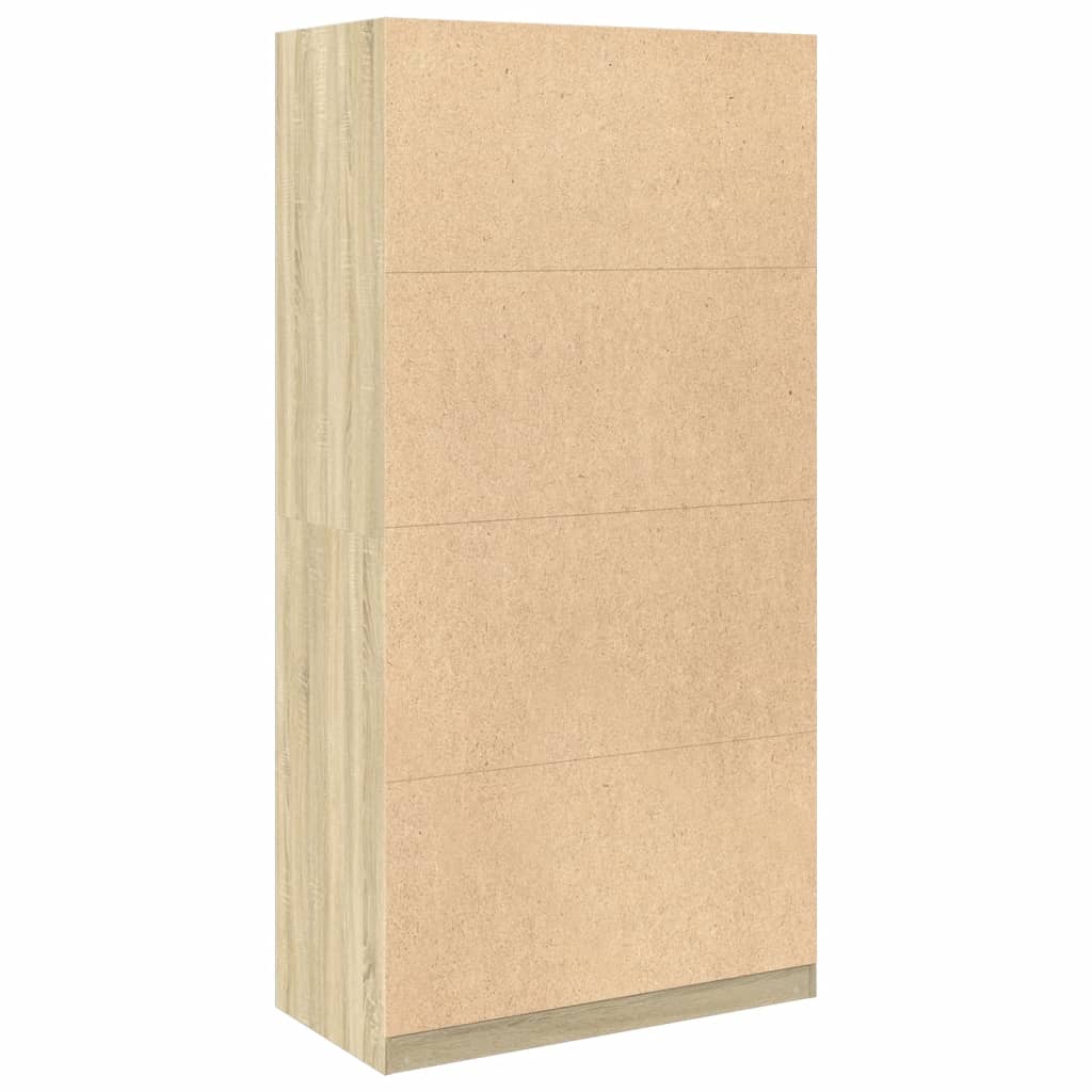 Wardrobe Sonoma Oak 100x50x200 cm Wood Material