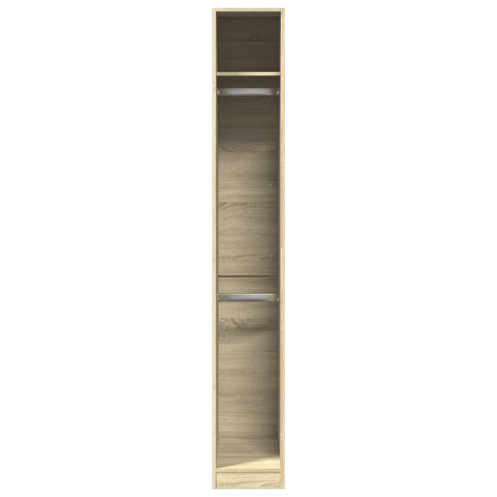 Wardrobe Sonoma oak 30x50x200 cm wood material
