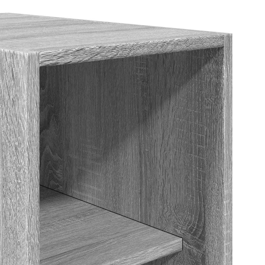 Wardrobe Grey Sonoma 30x50x200 cm wood material