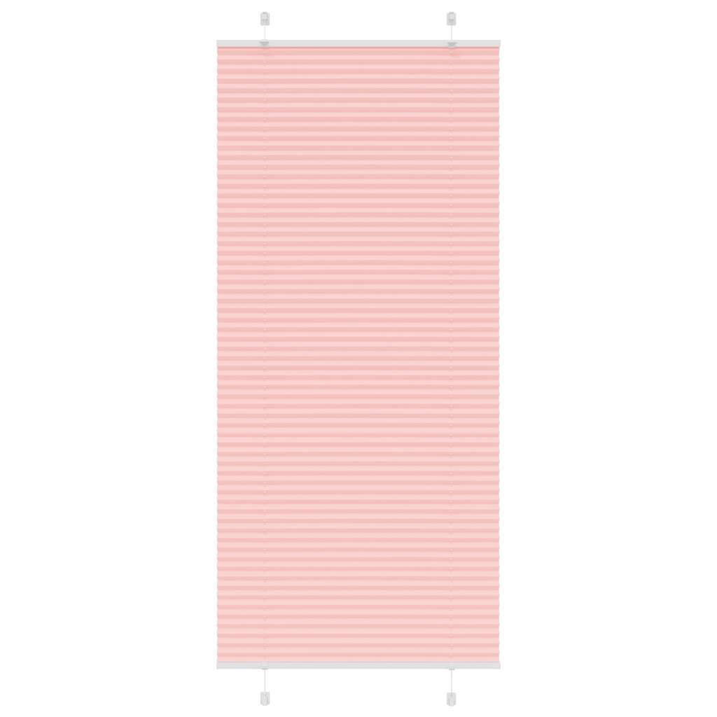 Plissee Rosa 90x200 cm Stoffbreite 89,4 cm Polyester