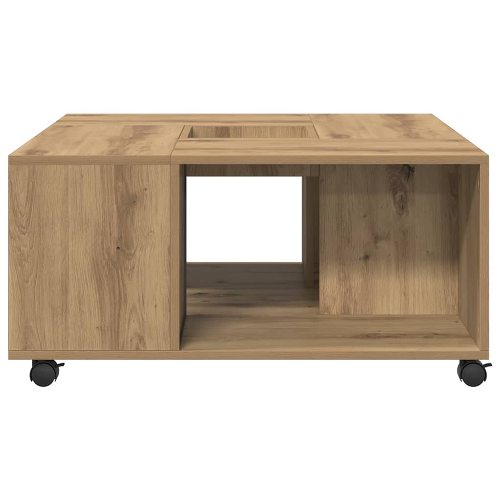 Couchtisch Artisan-Eiche 80x80x40 cm Holzwerkstoff