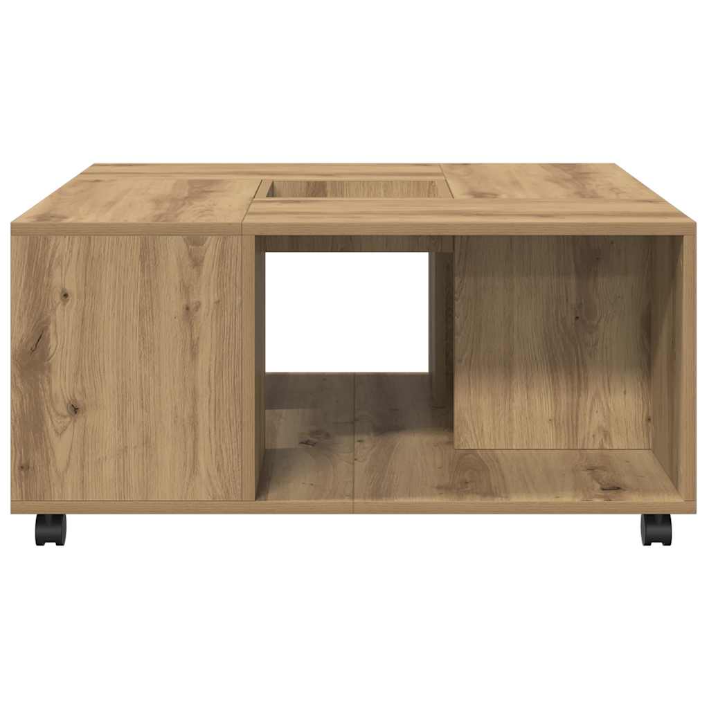 Couchtisch Artisan-Eiche 80x80x40 cm Holzwerkstoff