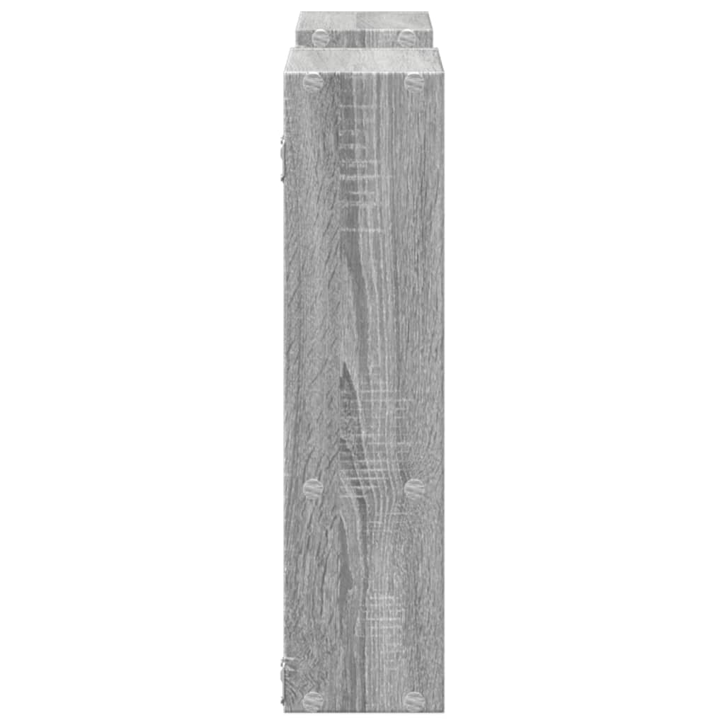 Wall shelf Grey Sonoma 99x15x60 cm wood material