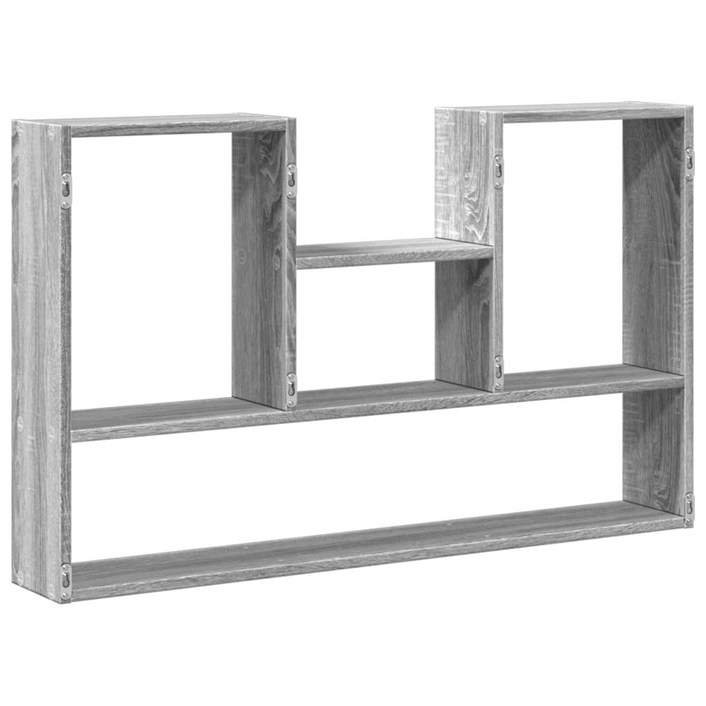 Wall shelf Grey Sonoma 99x15x60 cm wood material