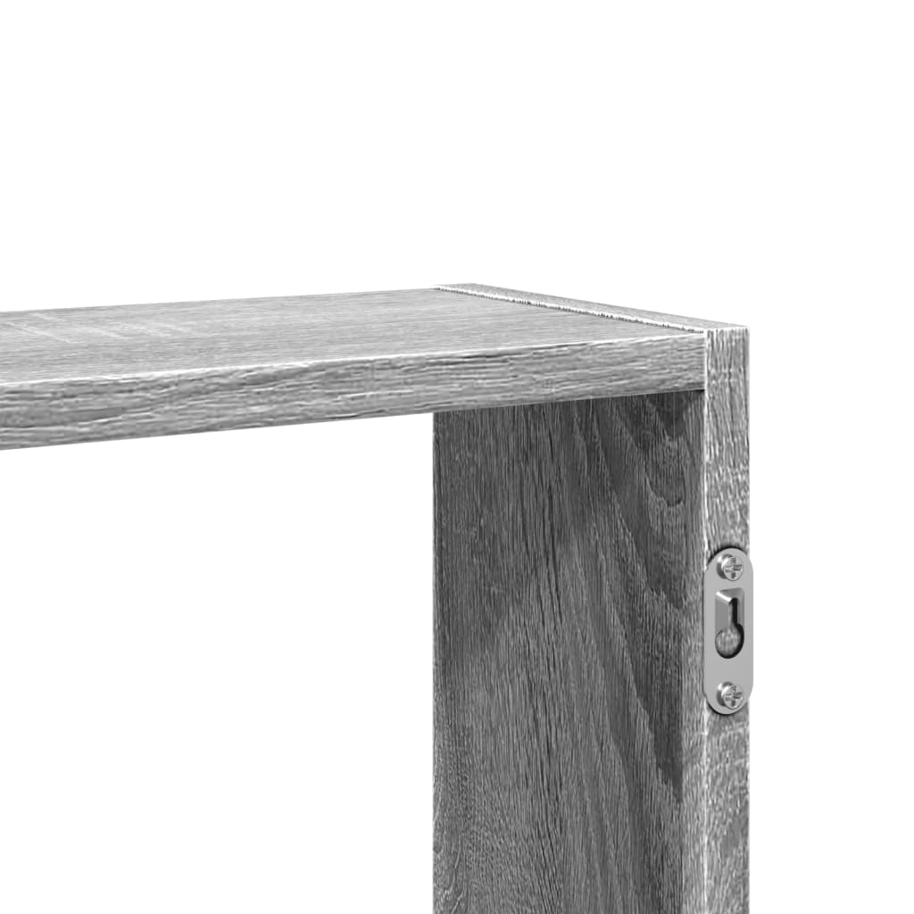 Wall shelf Grey Sonoma 99x15x60 cm wood material