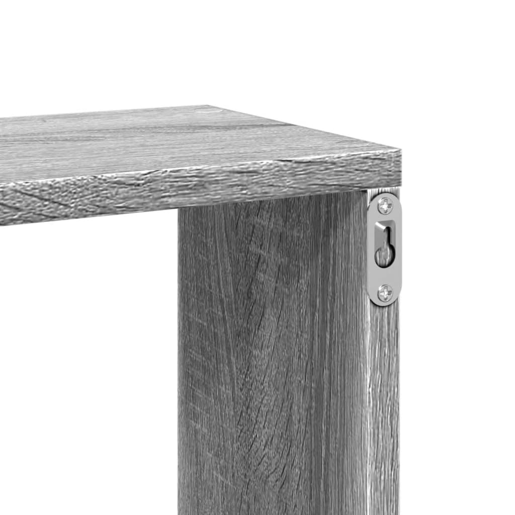 Wall shelf Grey Sonoma 167.5x18x68 cm wood material