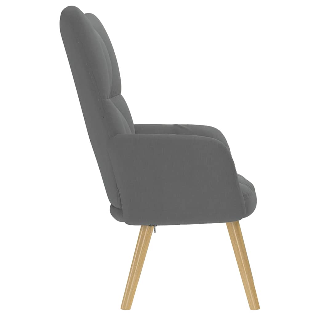 Relaxsessel Dunkelgrau Stoff