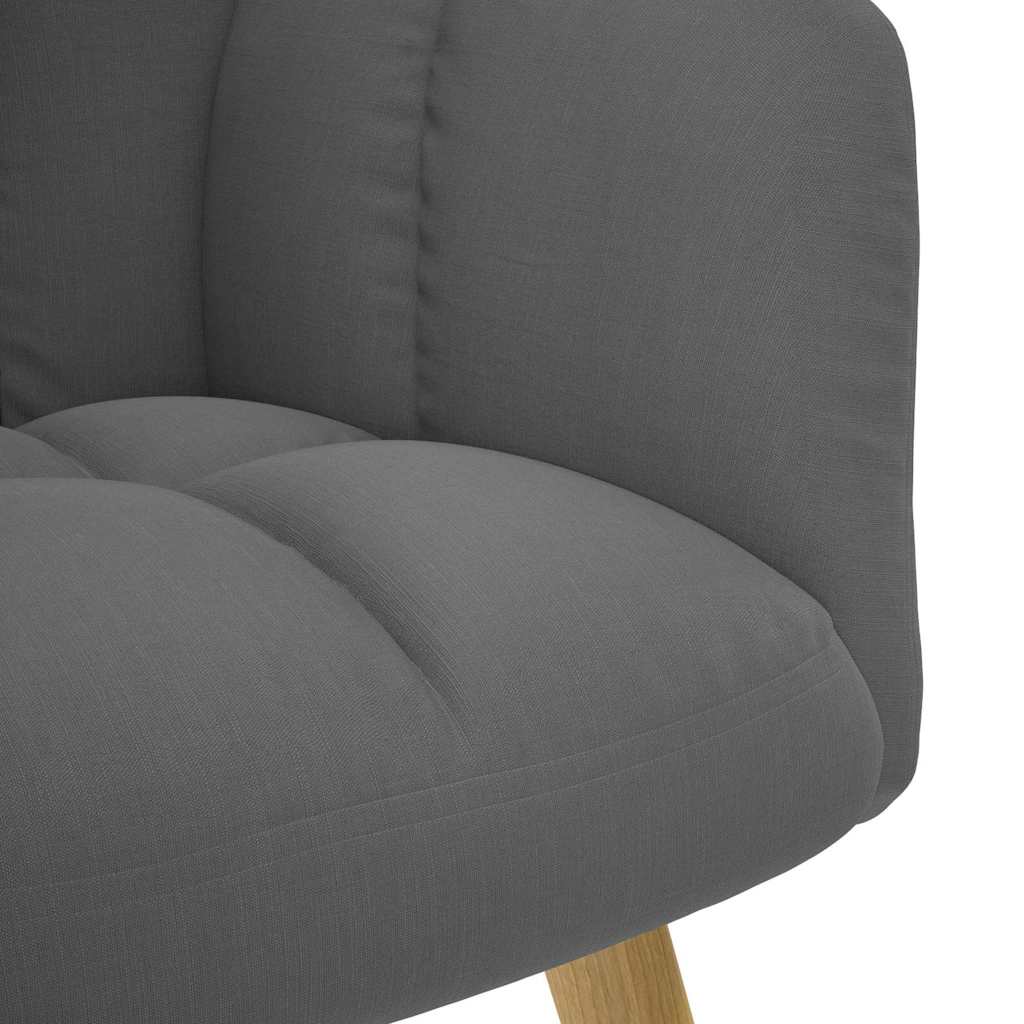 Relaxsessel Dunkelgrau Stoff