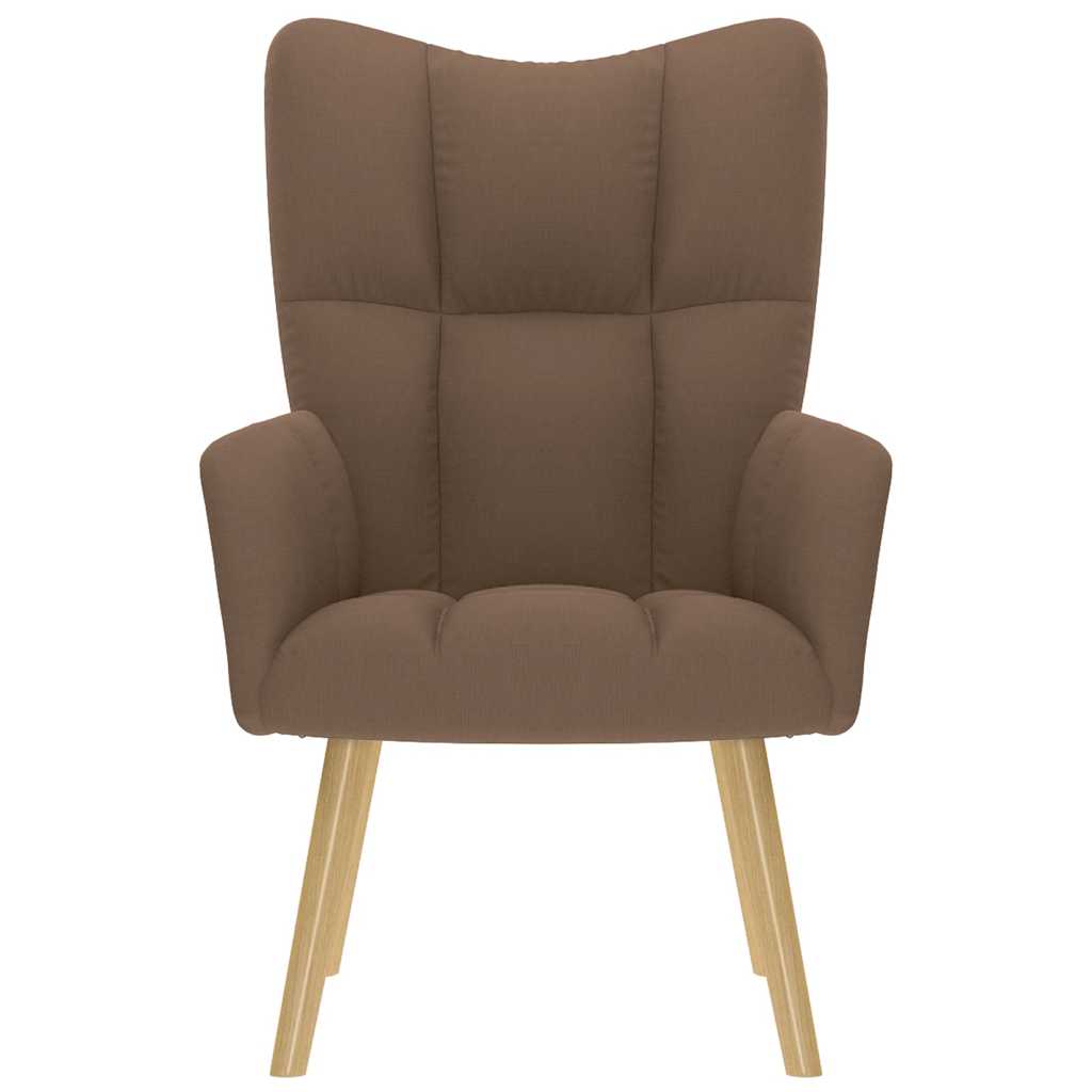 Relaxsessel Stoff Braun