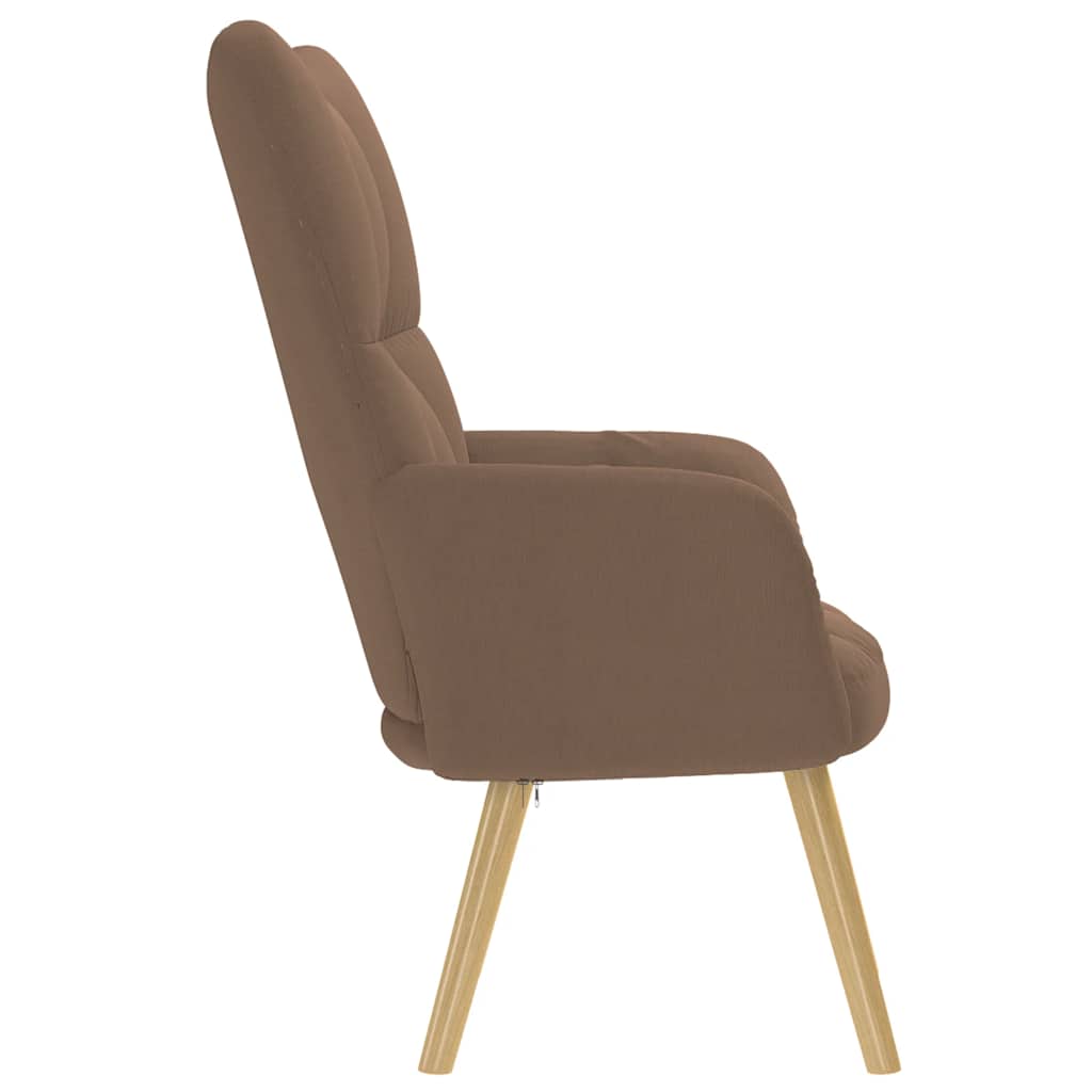 Relaxsessel Stoff Braun