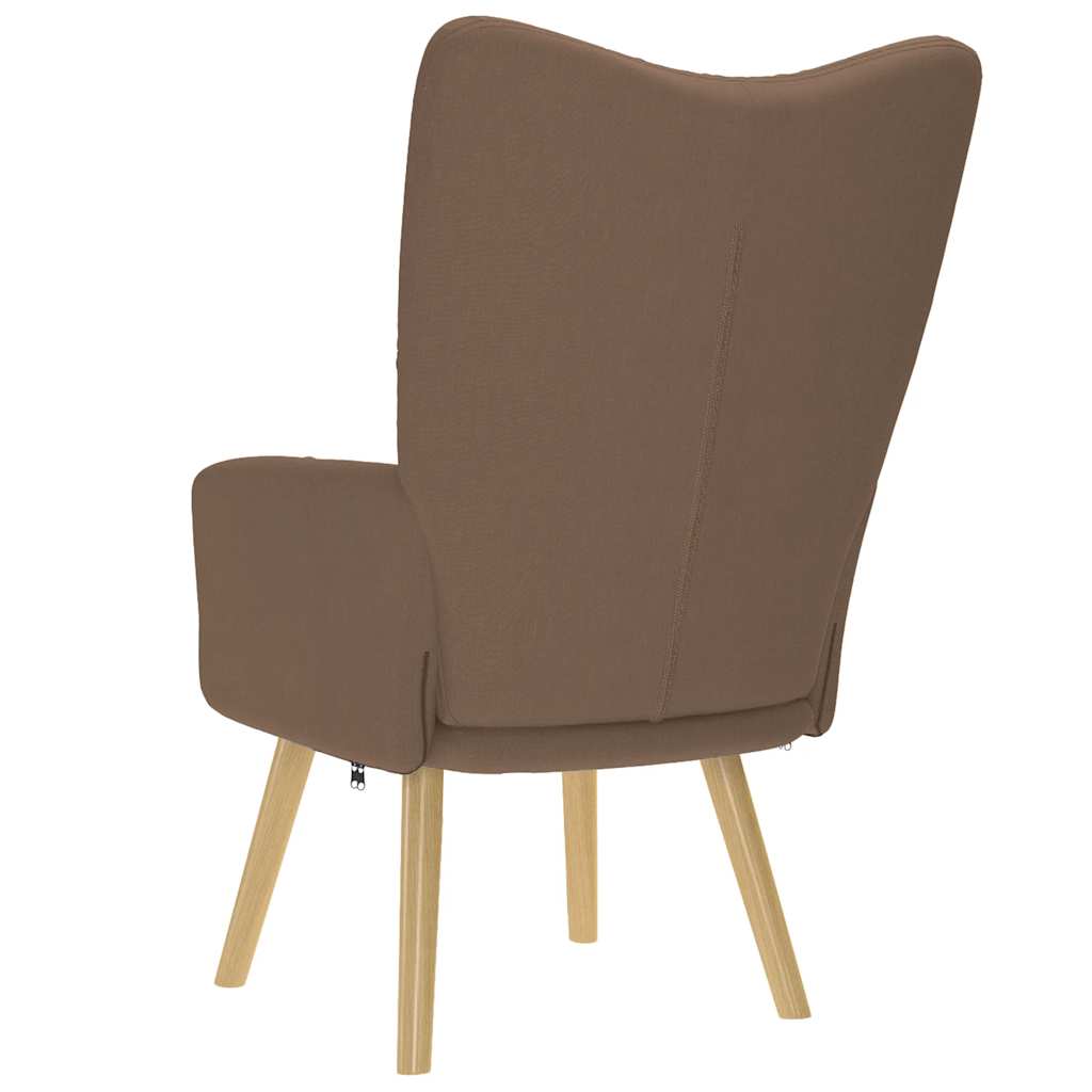 Relaxsessel Stoff Braun