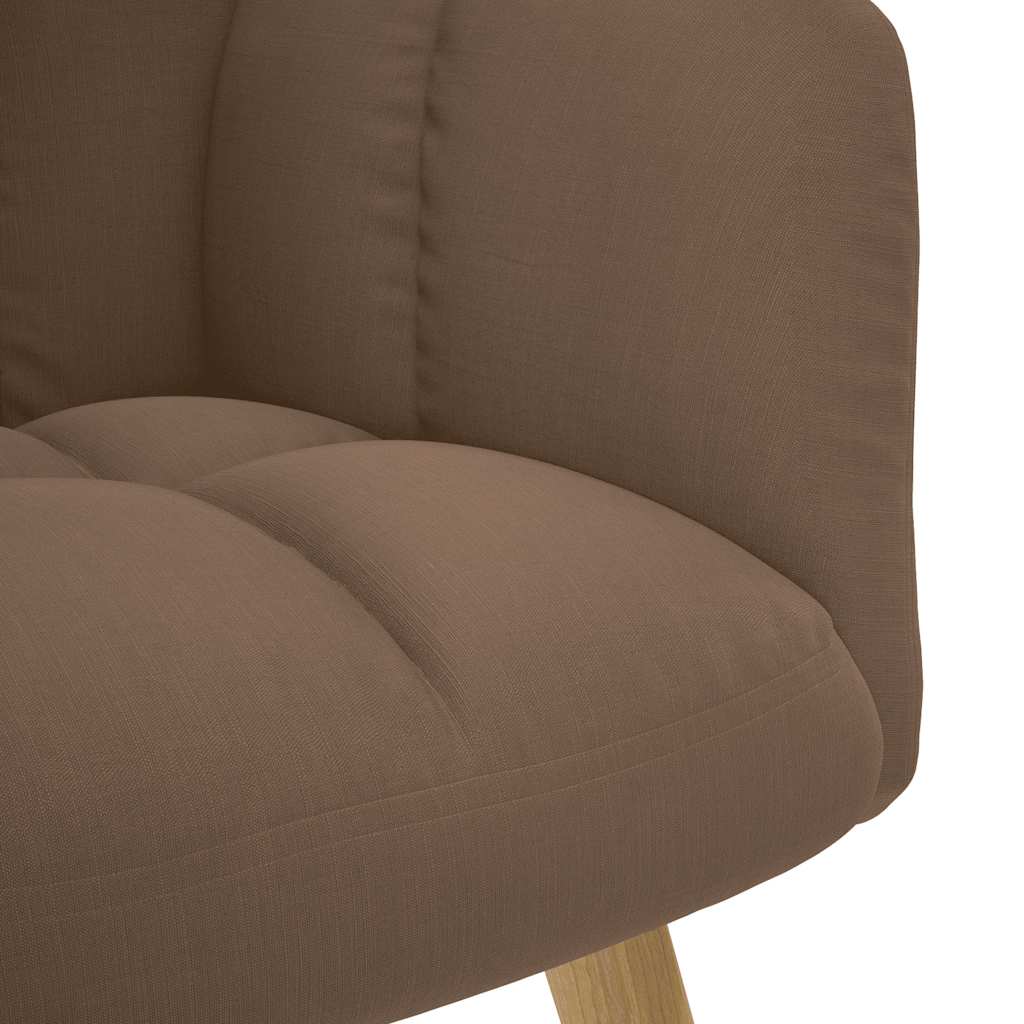 Relaxsessel Stoff Braun