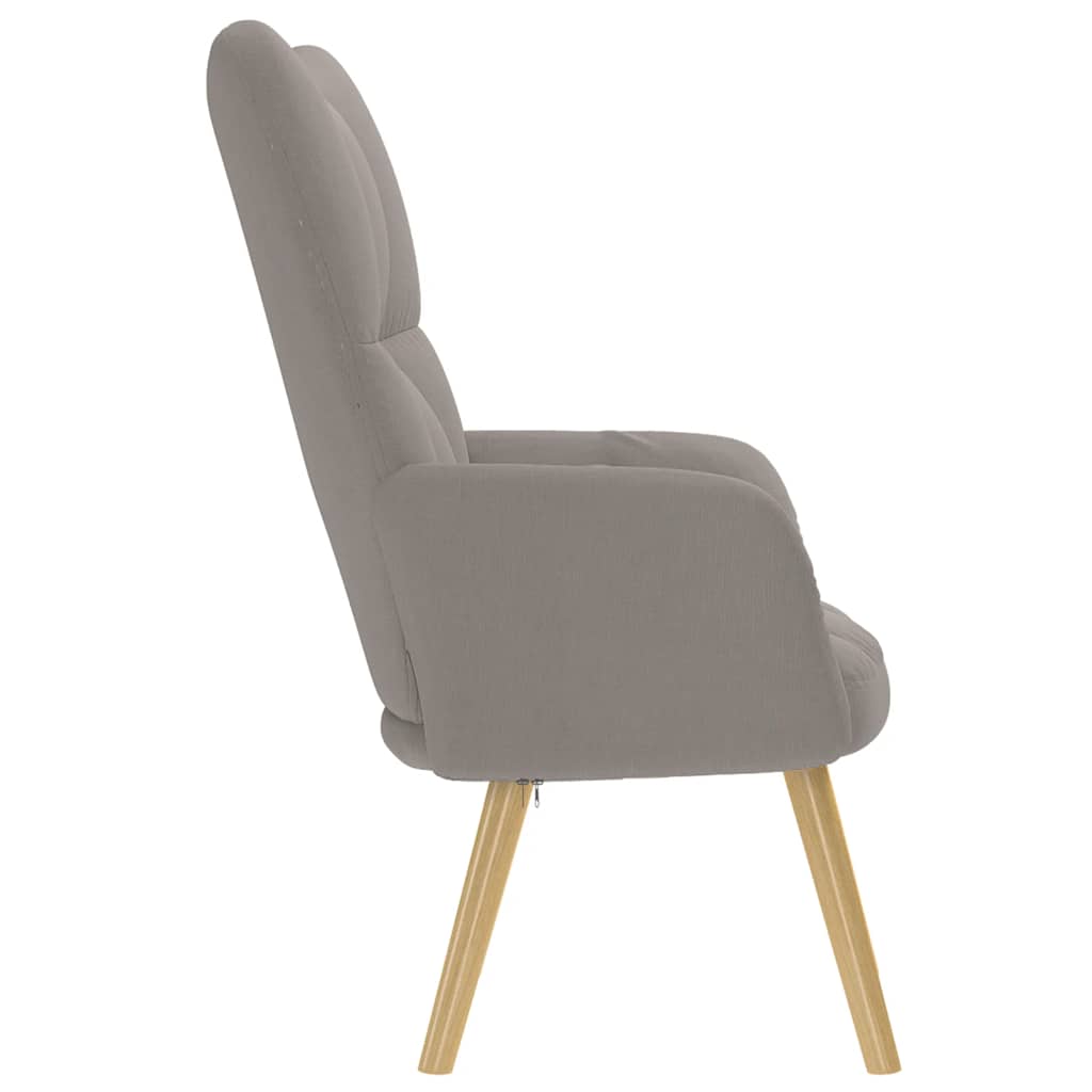 Relaxsessel Taupe Stoff