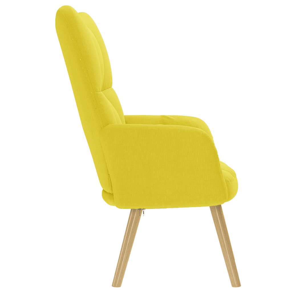 Relaxsessel Hellgelber Stoff