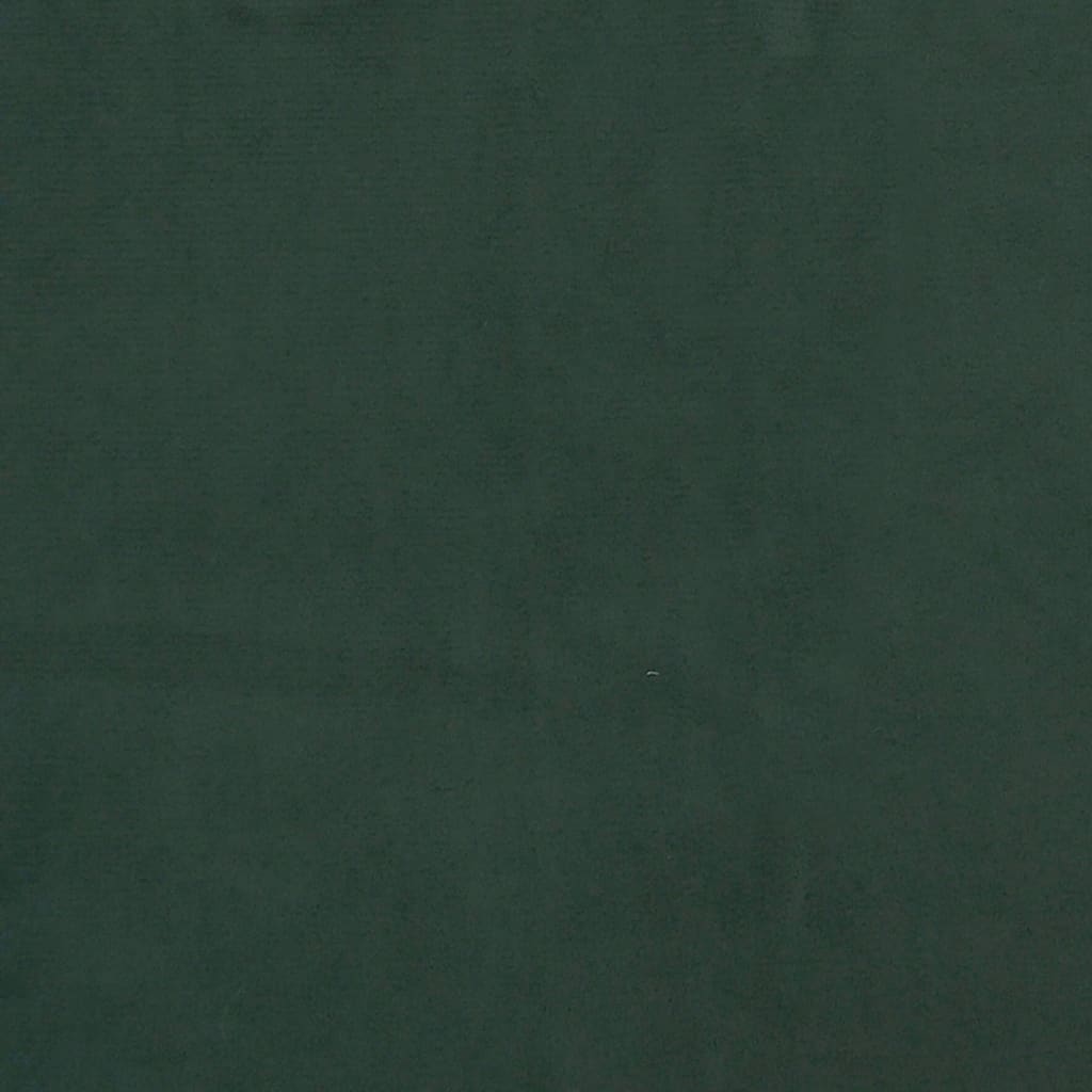 Pocket Spring Mattress Dark Green 90x220x20 cm Velvet