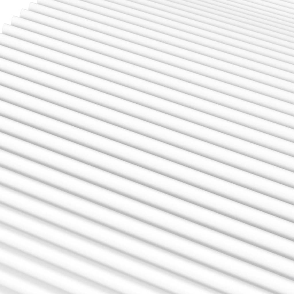 Matelas mousse blanc 80x220 cm dureté H2 H3