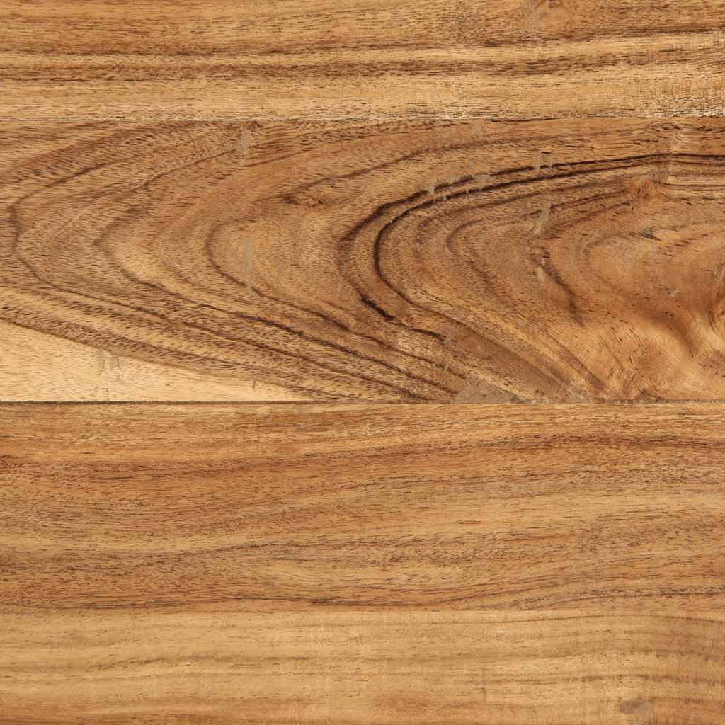Table basse 90x50x38 cm en bois d'acacia massif