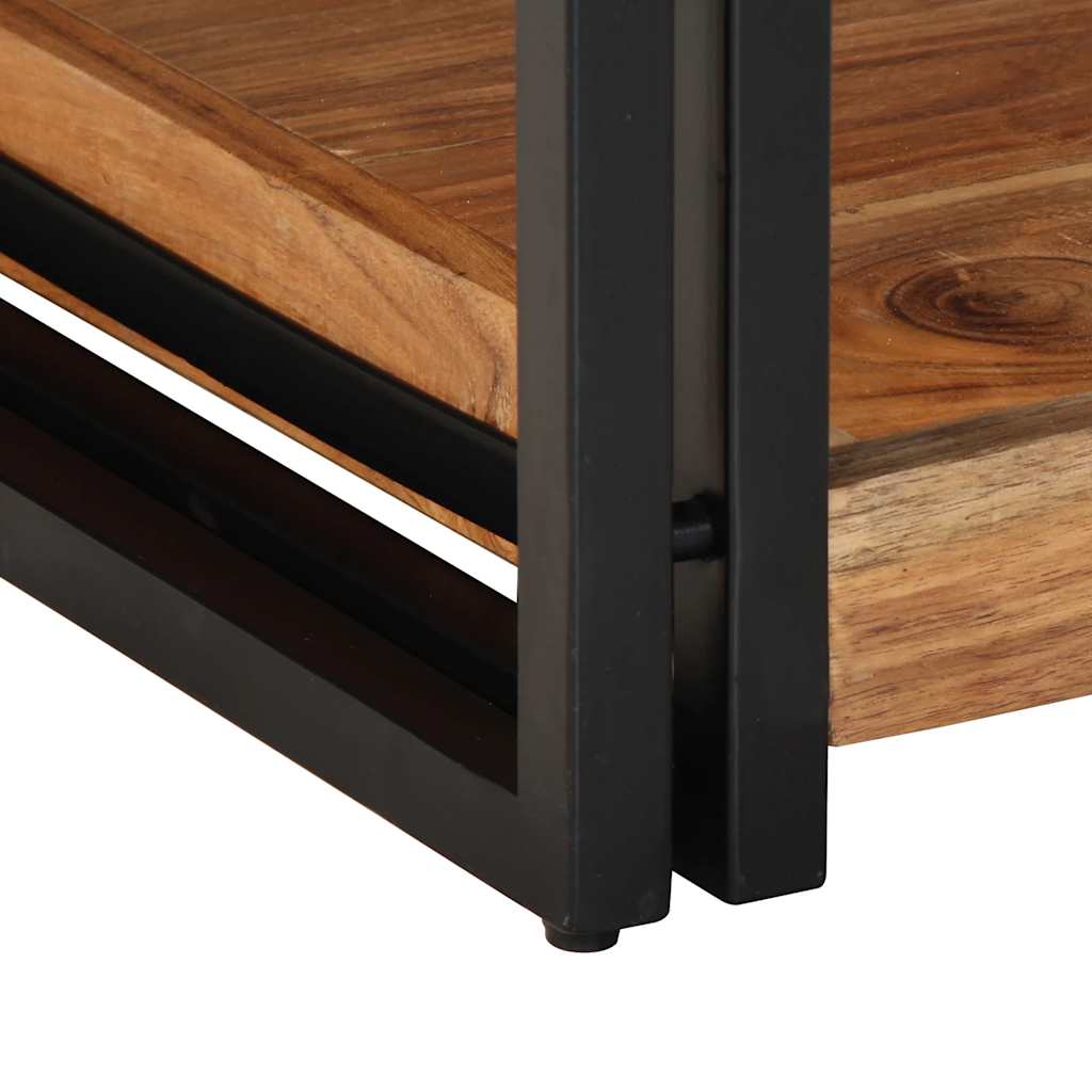 Table basse 90x50x38 cm en bois d'acacia massif