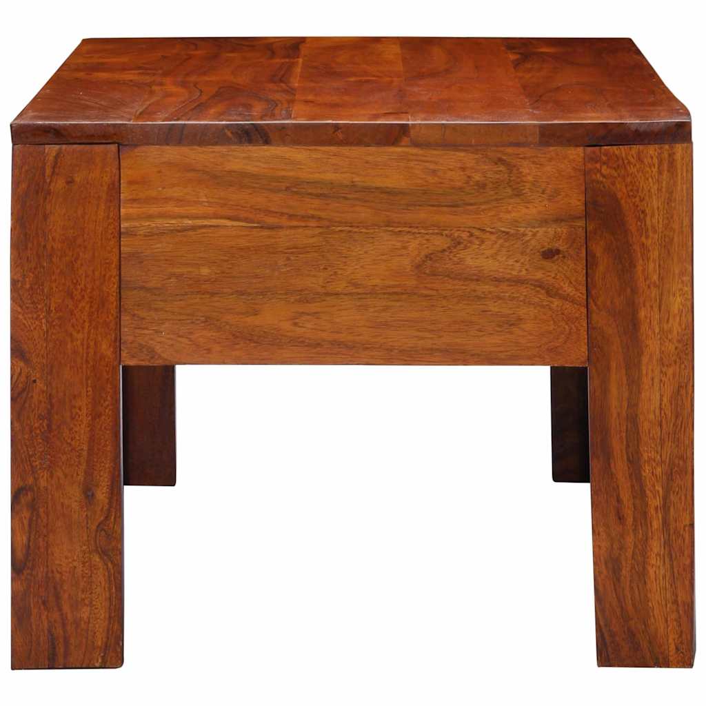 Table basse 90x50x40 cm en bois d'acacia massif
