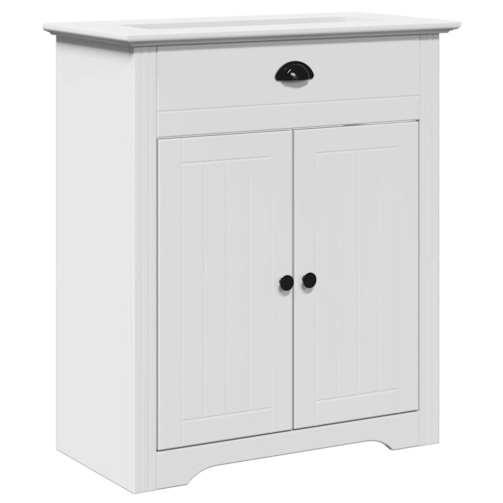 Meuble sous vasque BODO blanc 70x35x80 cm