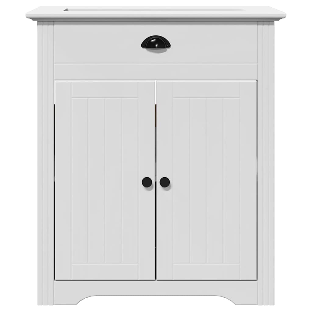Meuble sous vasque BODO blanc 70x35x80 cm