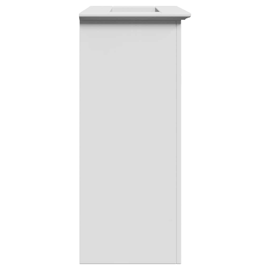 Meuble sous vasque BODO blanc 70x35x80 cm