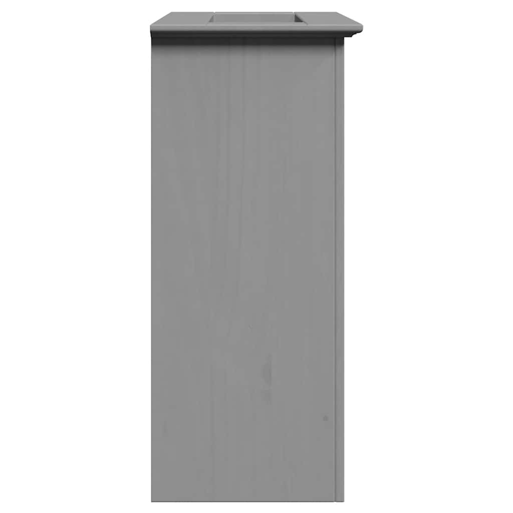 Meuble sous vasque BODO Gris 70x35x80 cm