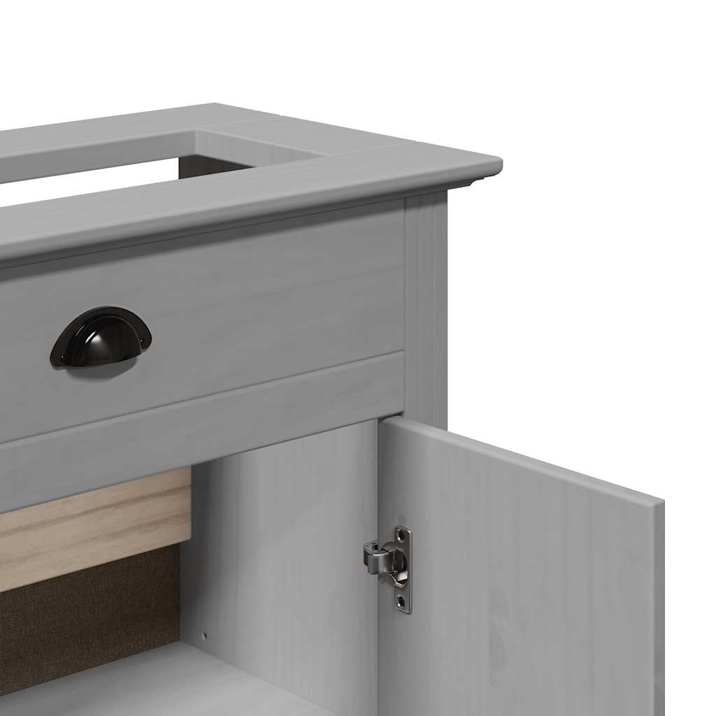 Meuble sous vasque BODO Gris 70x35x80 cm