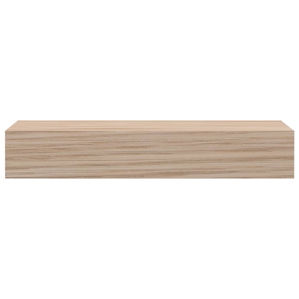 Étagère flottante 23x23,5x4 cm en bois