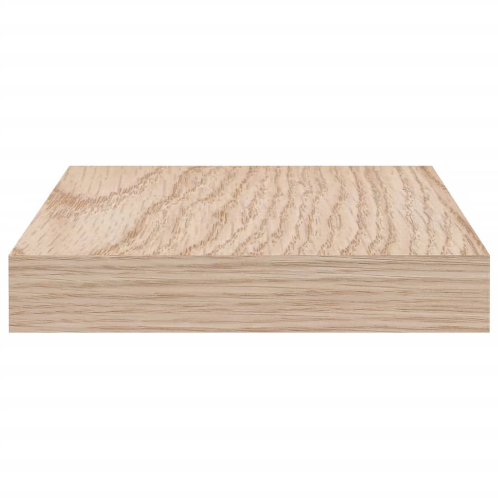 Floating shelves 2 pcs. 50x23.5x4 cm wood material