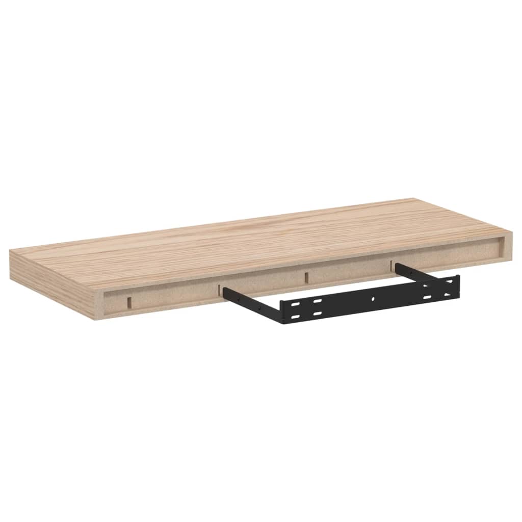 Étagères flottantes 4 pièces 60x23,5x4 cm en bois