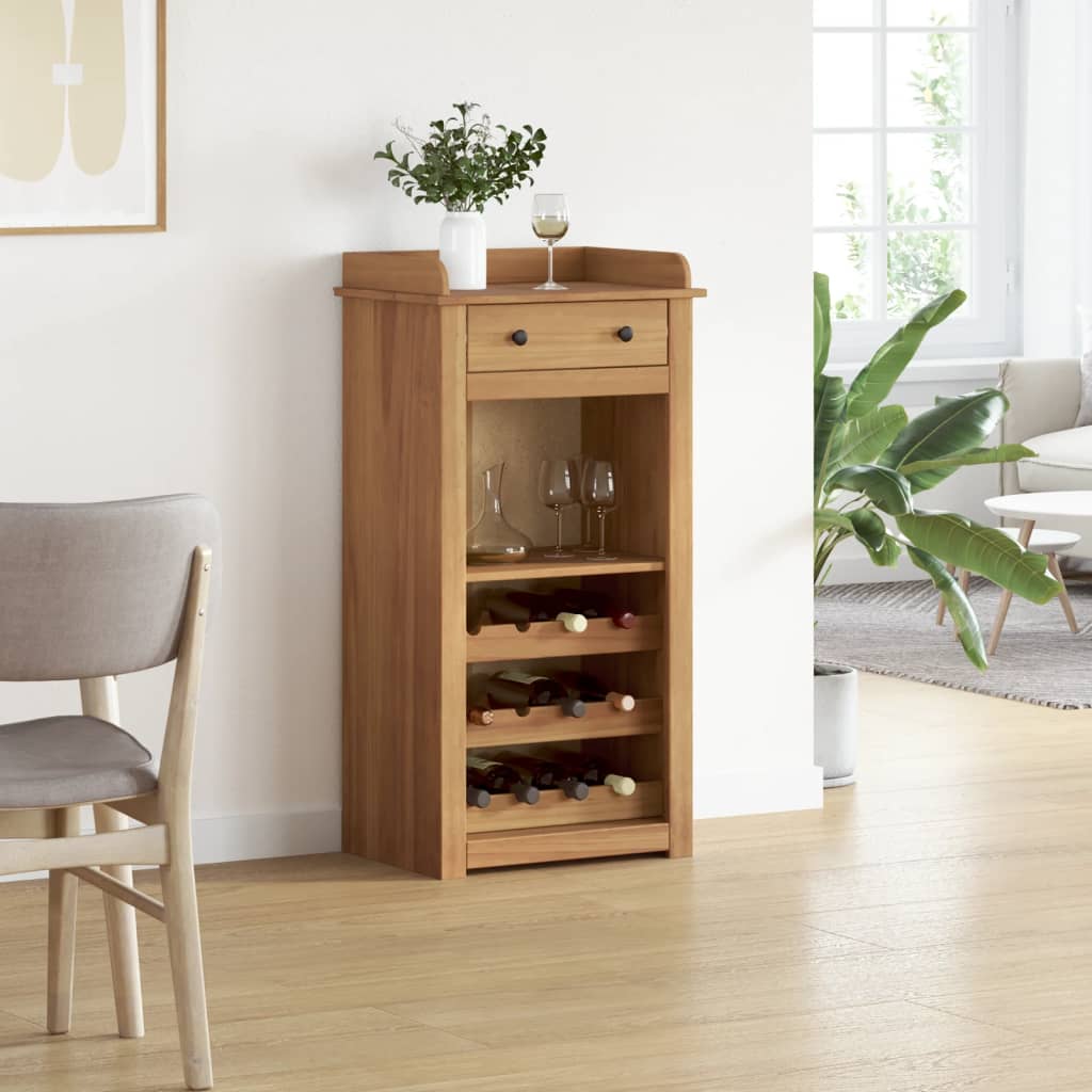 Wine cabinet Panama 57x40x111.5 cm solid pine wood