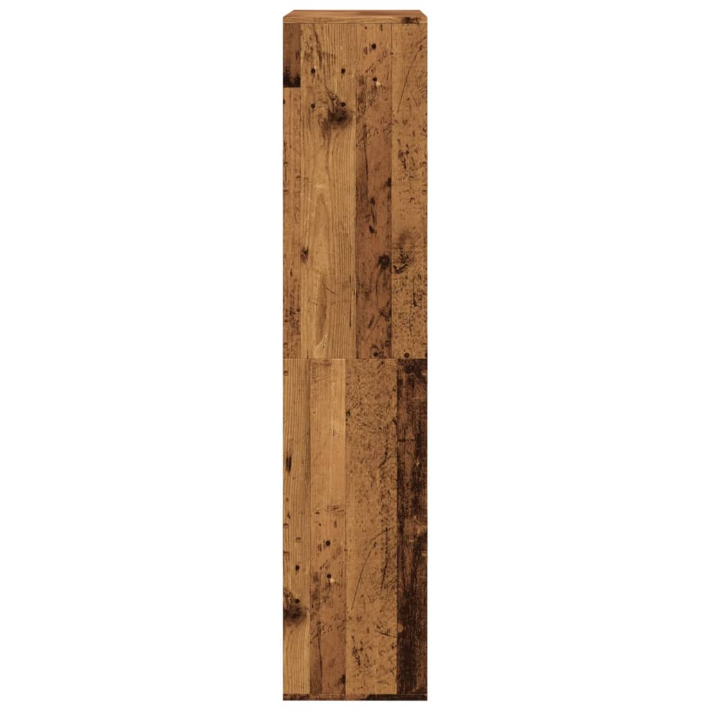 Bookshelf reclaimed wood look 100x33x155.5 cm wood-based material