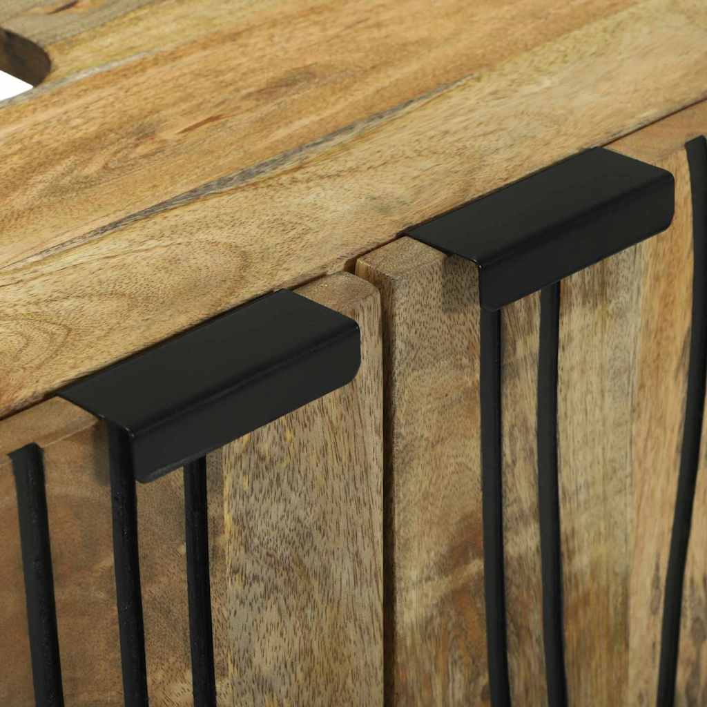 Badezimmermöbel Set mit Regal 2 pcs Braun 62 x 33 x 58 cm