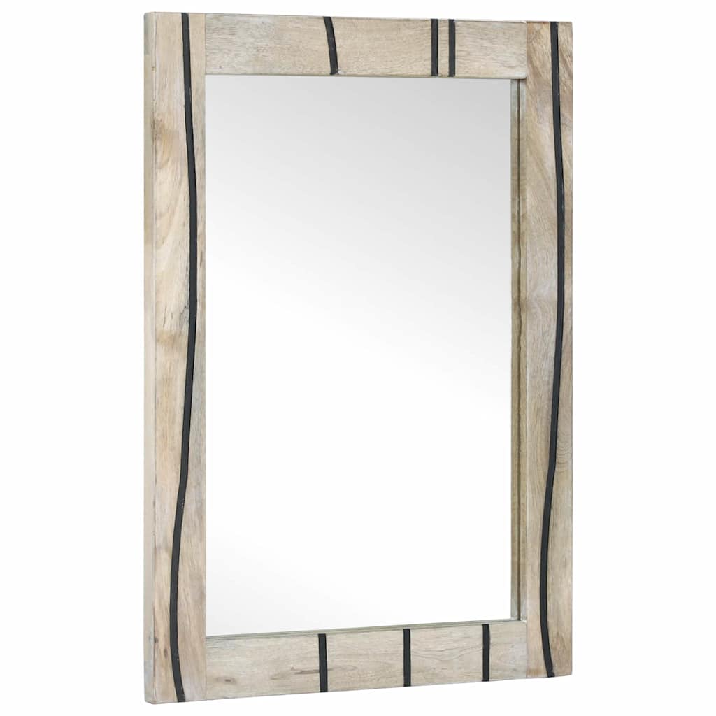 Badezimmermöbel Set mit Regal 2 pcs Weiß 62 x 33 x 58 cm