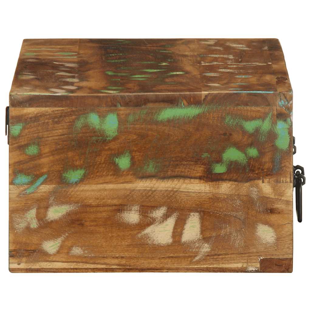 TV wall cabinet 60x30x19 cm solid reclaimed wood