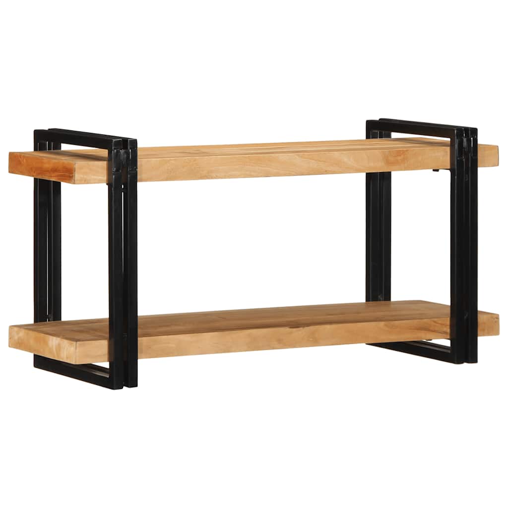 Wall shelf 90x33x45 cm solid acacia wood