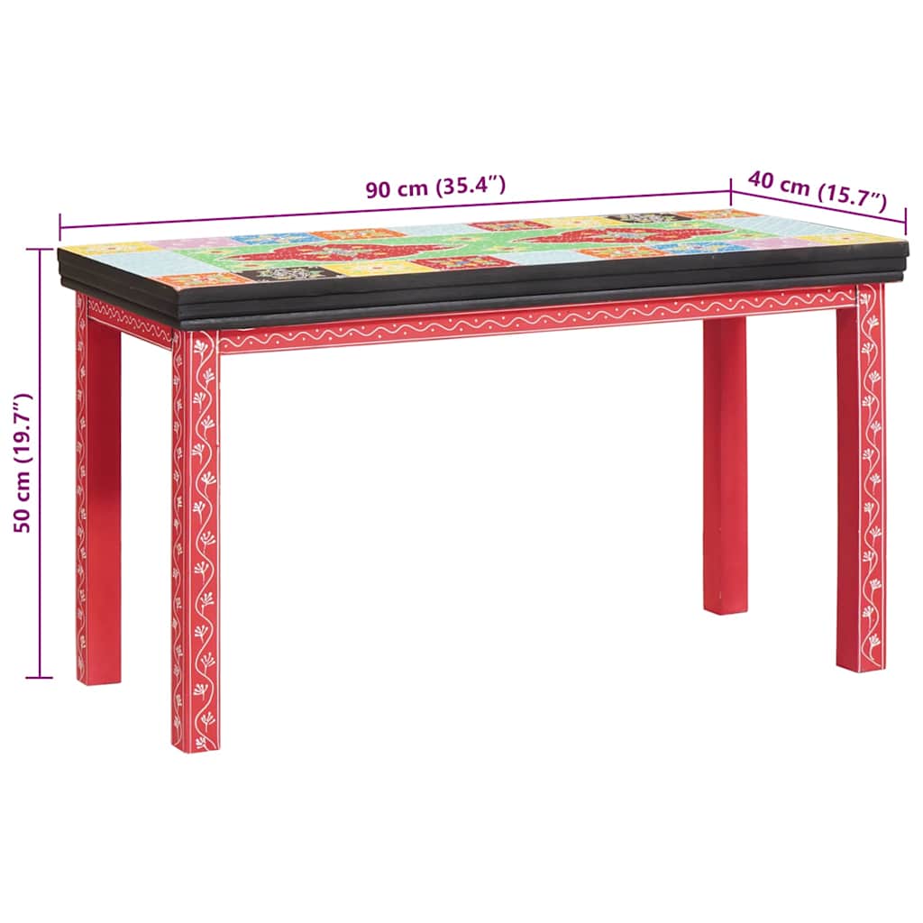 Beistelltisch 2 stk. Mehrfarbig 90 x 40 x 50 cm