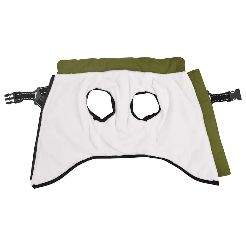 Harnais imperméable réfléchissant pour chien, vert armée, L36