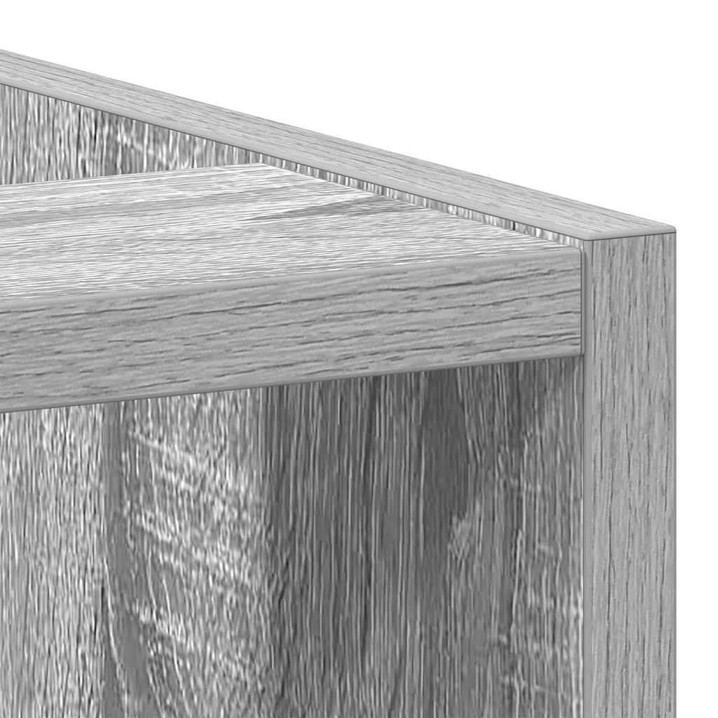 Meuble bas Riga Gris Sonoma 30x44,5x81,5 cm bois
