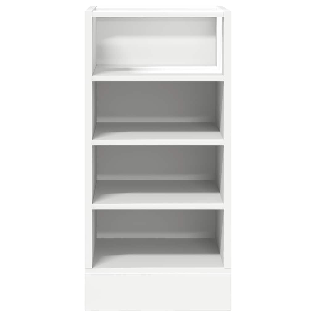 Meuble bas Riga Blanc 40x44,5x81,5 cm en matériau à base de bois